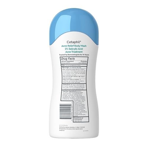 Acne Relief Body Wash, 2% Salicylic Acid, Exfoliating, 16.9 fl oz