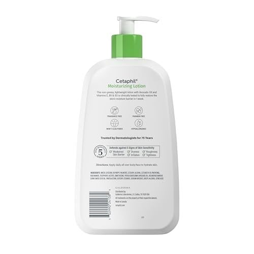 Face & Body Moisturizer, Hydrating Moisturizing Lotion for All Skin Types