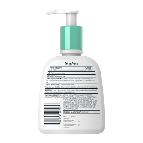 Gentle Clear Clarifying Acne Cream Cleanser foaming
