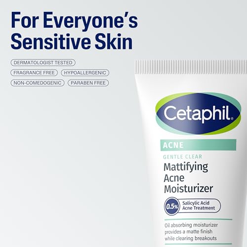 Gentle Clear Mattifying Acne Face Moisturizer