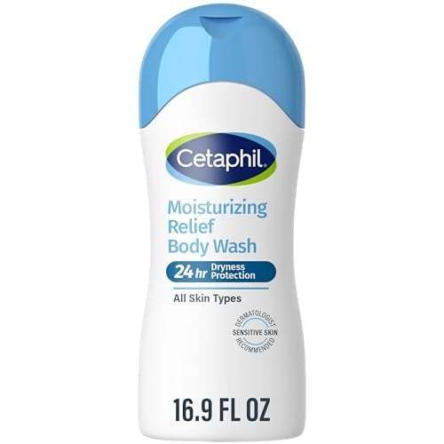 Moisturizing Body Wash, Sensitive Skin, Fragrance Free, 16.9 fl oz