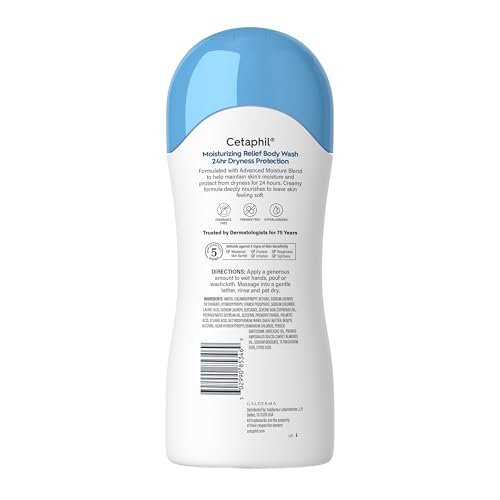 Moisturizing Body Wash, Sensitive Skin, Fragrance Free, 16.9 fl oz