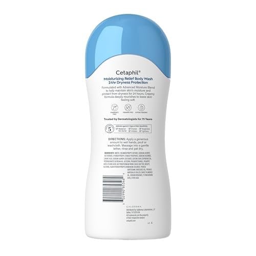 Moisturizing Body Wash, Sensitive Skin, Fragrance Free, 16.9 fl oz