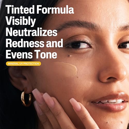 Tinted Mineral Face Sunscreen, SPF 40, Sensitive Skin, 1.7oz
