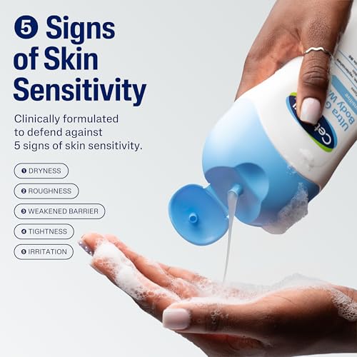 Ultra Gentle Refreshing Body Wash, Hypoallergenic, 16.9oz, 3ct