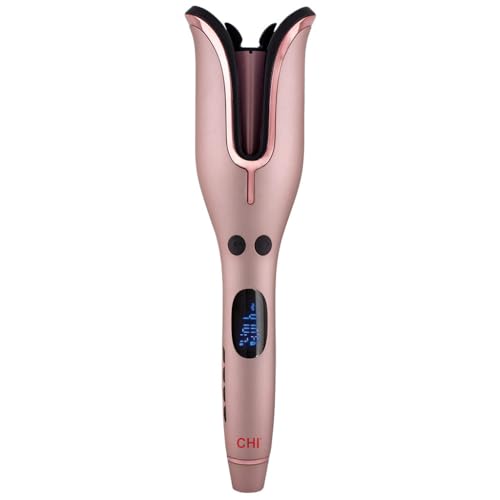 Spin N Curl 1 Inch Ceramic Rotating Curling Iron Rose Gold