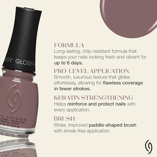 Weathered Bark deep taupe brown nail polish