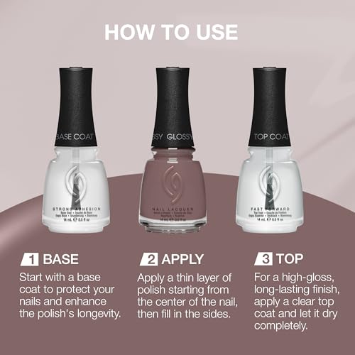 Weathered Bark deep taupe brown nail polish