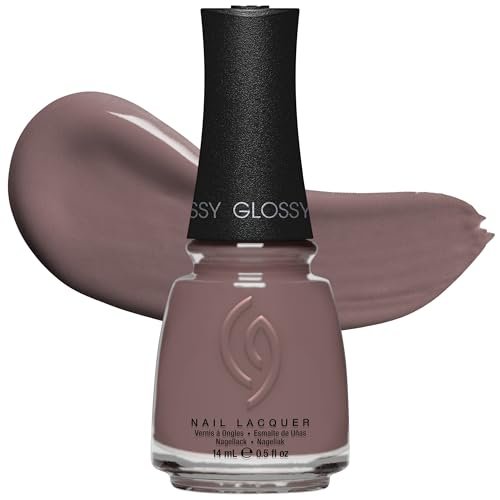 Weathered Bark deep taupe brown nail polish