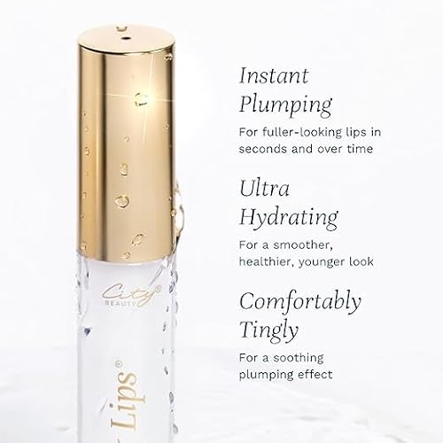 City Lips Clear Plumping Lip Gloss