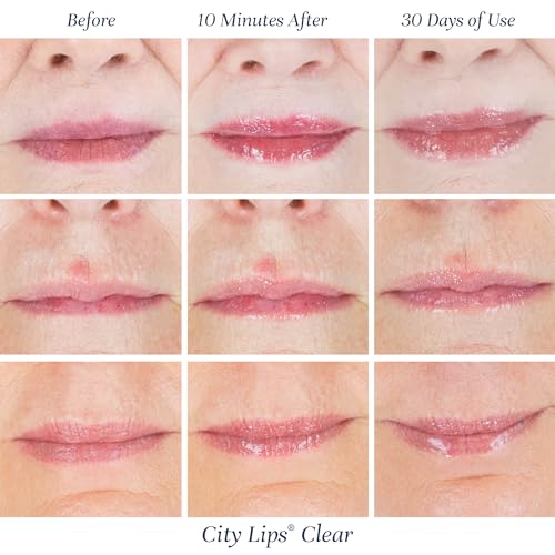 City Lips Clear Plumping Lip Gloss