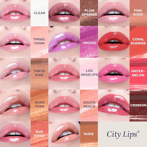 City Lips Clear Plumping Lip Gloss