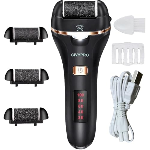 Electric Foot Callus Remover Rechargeable Waterproof Pedicure File