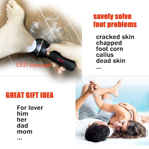 Electric Foot Callus Remover Rechargeable Waterproof Pedicure File