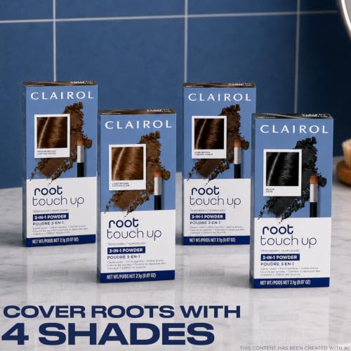 Root Touch-Up Concealing Powder Medium Brown