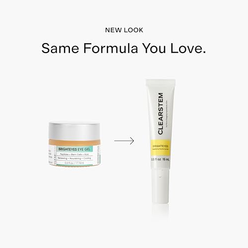 BRIGHTEYES Peptide Eye Gel - Anti Aging Eye Cream for Crow's Feet