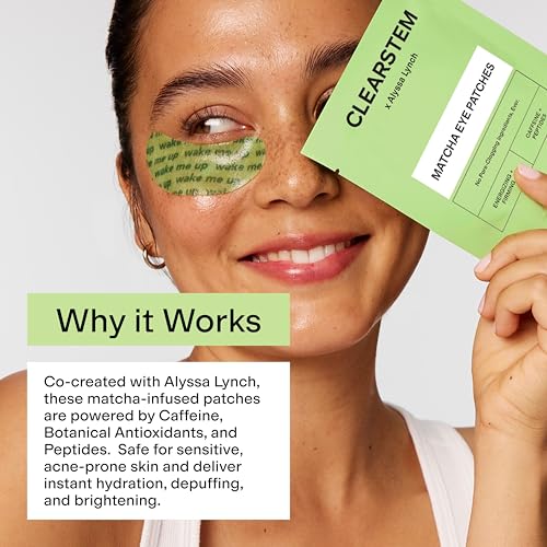 EYE CANDY Matcha Under Eye Patches - Eye Masks for Dark Circles and Puffiness