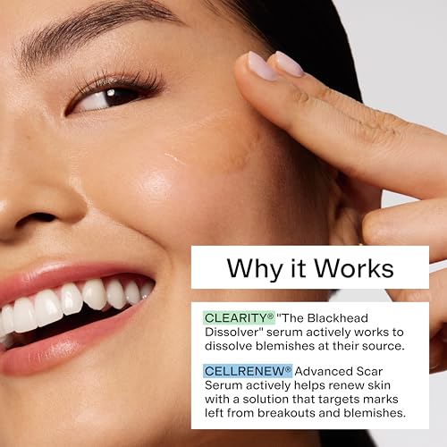 Power Duo by CLEARSTEM - CLEARITY The Blackhead Dissolver Mandelic Acid Serum - CELLRENEW 