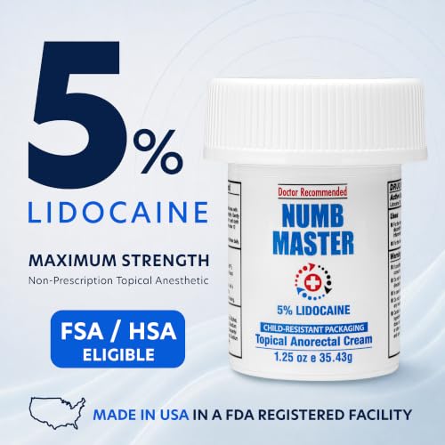 Numb Master 5% Lidocaine Numbing Cream