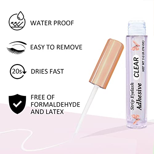 Super Strong Hold Waterproof Latex-Free Eyelash Adhe