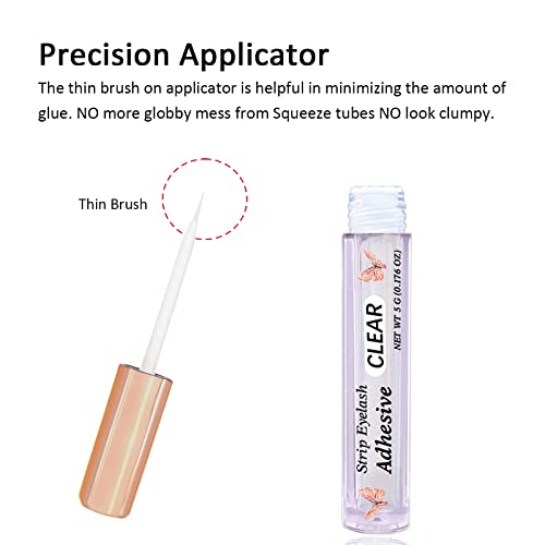 Super Strong Hold Waterproof Latex-Free Eyelash Adhe