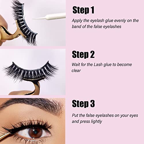 Super Strong Hold Waterproof Latex-Free Eyelash Adhe