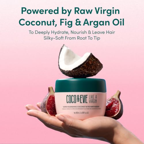 Like a Virgin Hair Masque - Coconut & Fig Hair Mask for Dry Damaged hair with Shea Butter 