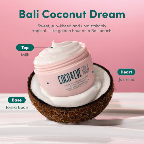 Like a Virgin Hair Masque - Coconut & Fig Hair Mask for Dry Damaged hair with Shea Butter
