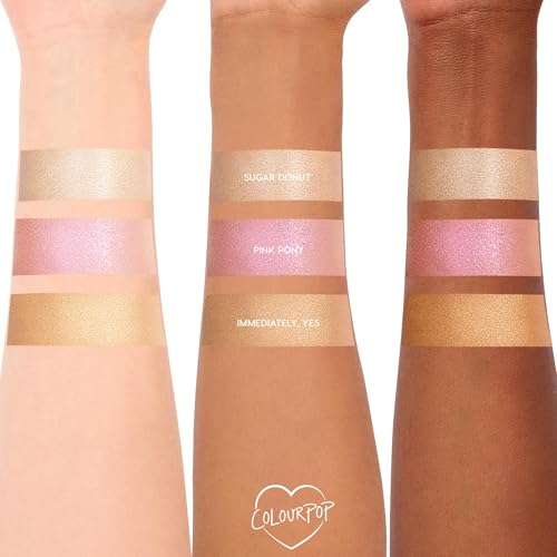 Hi-Lite Dewy Liquid Highlighter - Ultra-Reflective Face & Body Illuminator - Glowy Summer Makeup with Hyaluronic Acid & Niacinamide for a Blendable Glow - Sugar Donut (0.