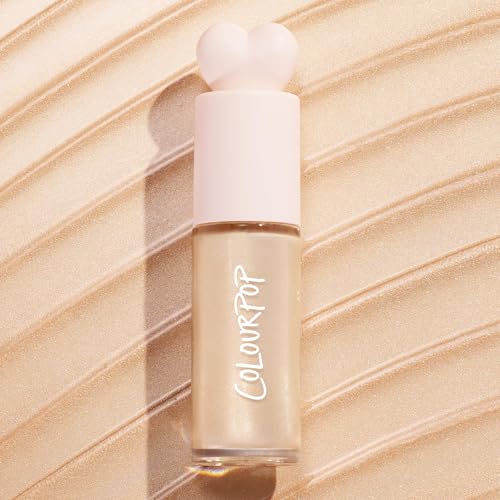 Hi-Lite Dewy Liquid Highlighter - Ultra-Reflective Face & Body Illuminator - Glowy Summer Makeup with Hyaluronic Acid & Niacinamide for a Blendable Glow - Sugar Donut (0.