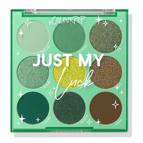 Just My Luck Green Eyeshadow Palette