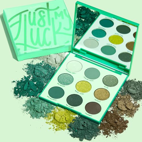 Just My Luck Green Eyeshadow Palette