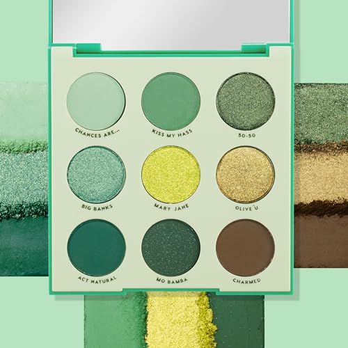 Just My Luck Green Eyeshadow Palette