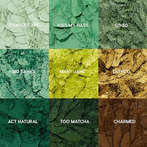 Just My Luck Green Eyeshadow Palette