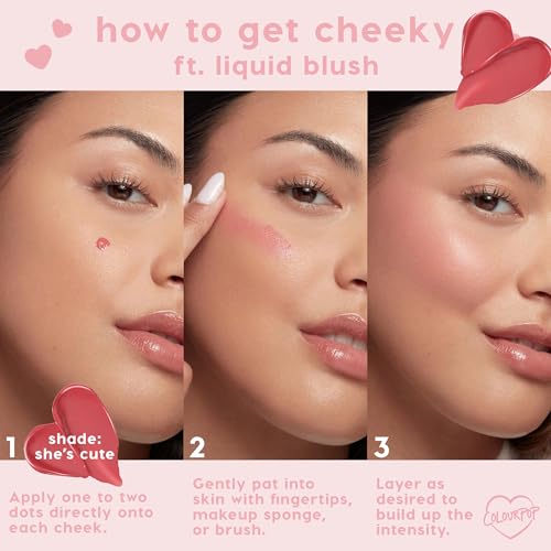 Weightless Liquid Blush - Hydrating, Liquid Blush for Cheeks - Glowy Summer Makeup with Hyaluronic Acid for a Healthy Glow - Designed with a Doe Foot Applicator - IKTR (0