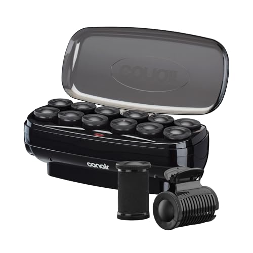 Jumbo Hot Rollers Set 1.5 Inch Rollers with Super Clips 12-Count