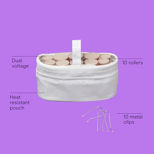Hot Rollers Instant Heat Compact for Long Medium Hair