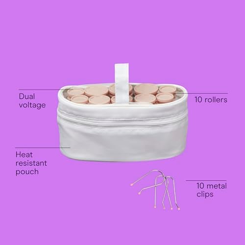 Hot Rollers Instant Heat Compact for Long Medium Hair