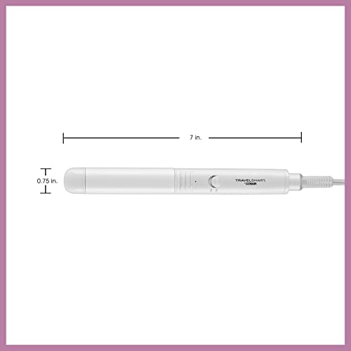 Travel Flat Iron Portable Mini 1/2 Inch Ceramic