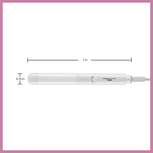 Travel Flat Iron Portable Mini 1/2 Inch Ceramic