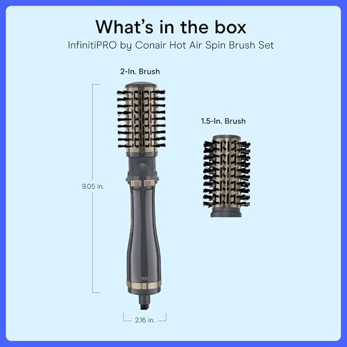 Rotating Blow Dryer Brush Set