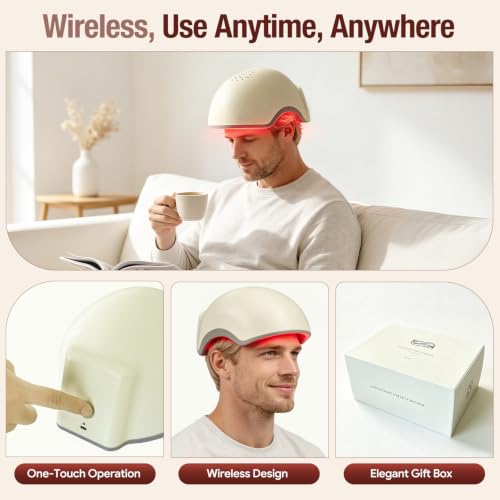 Laser Hair Growth Cap FDA Cleared LLLT Red Light Therapy