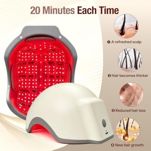 Laser Hair Growth Cap FDA Cleared LLLT Red Light Therapy
