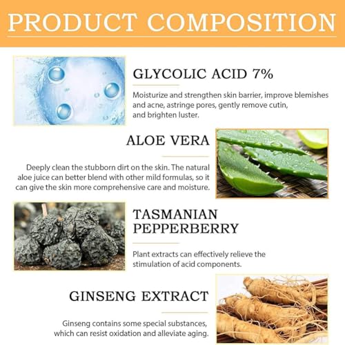 7% Glycolic Acid Exfoliating Toner