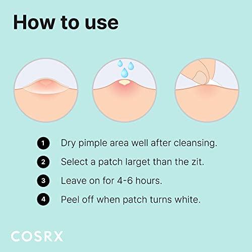 Acne Pimple Patches Absorbing Hydrocolloid 3 Size 48