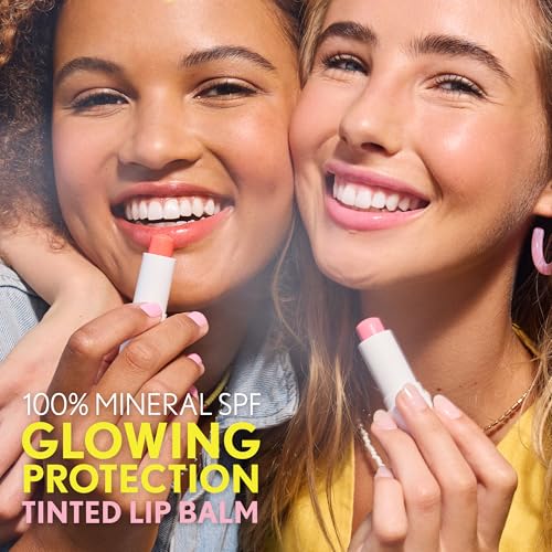 Clean Fresh Tinted Lip Balm SPF 15-10 - You Make Me Blush, with Mineral Sunscreen, Moisturizing, Vegan Formula, 0.14oz