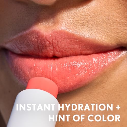 Clean Fresh Tinted Lip Balm SPF 15-10 - You Make Me Blush, with Mineral Sunscreen, Moisturizing, Vegan Formula, 0.14oz