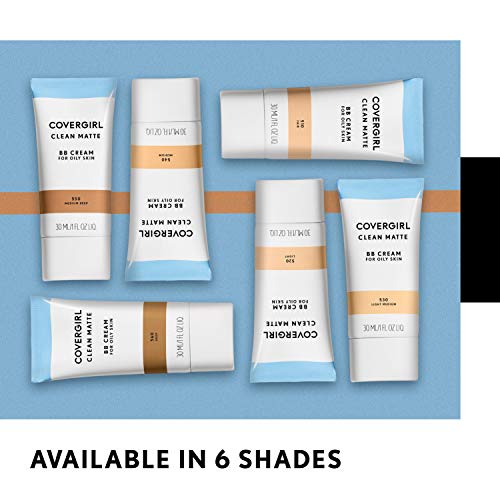 Clean Matte BB Cream, Oil-Free, Long-Lasting, Sensitive Skin, Lightweight, 100% Cruelty-Free