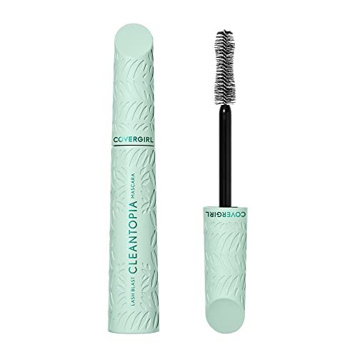 Lash Blast Cleantopia Mascara, Volumizing, Smudge-Proof, Vegan Formula, Extreme Black 800, 1 Count
