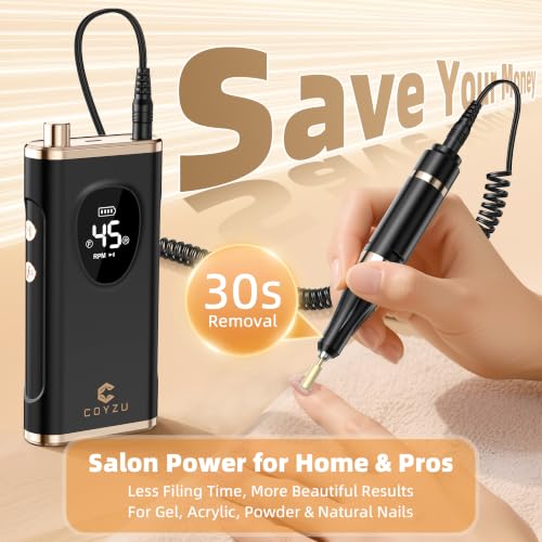 Professional Electric Nail Drill Rechargeable Nail File